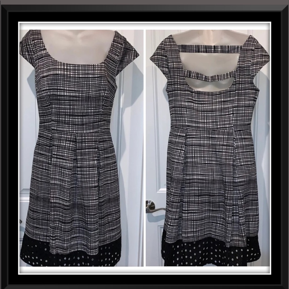 Nine West Black & White Dress